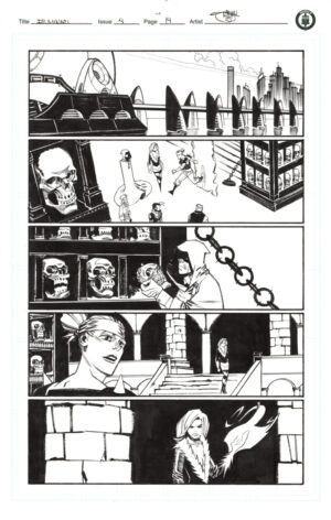 Illuminati #4 p.14 by Shawn Crystal