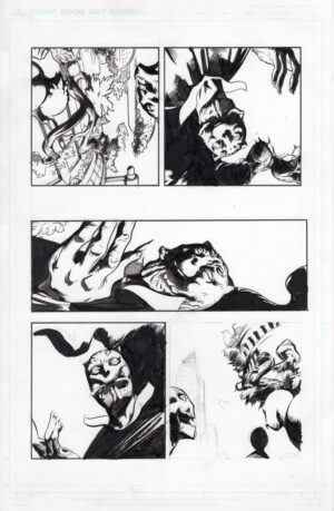 X-O Manowar page by Cary Nord