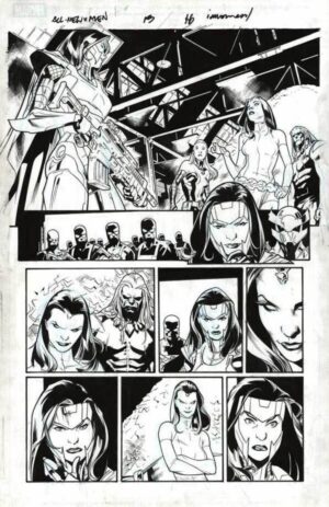 All-New X-Men #13 p.16 by Stuart Immonen and Wade von Grawbadger