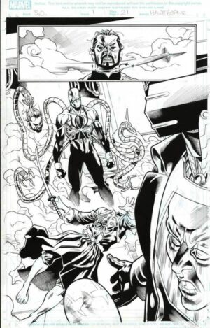 Superior Octopus #1 p.21 by Mike Hawthorne and Wade von Grawbadger