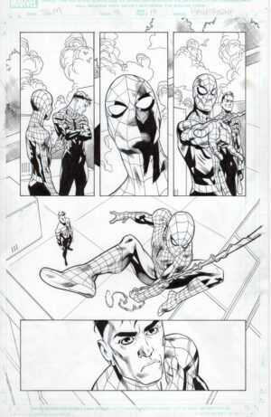 Superior Spider-Man #9 page 15 by Mike Hawthorne and Wade von Grawbadger