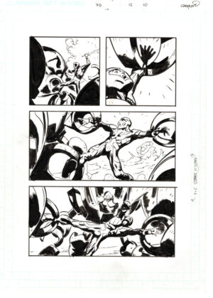 X-O Manowar #12 page 10 by Cary Nord