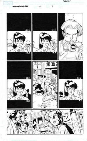 Ultimate Spider-Man #122 p.05 by Wade von Grawbadger