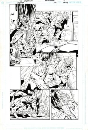 Hero #22 p.04 by Dale Eaglesham and Wade von Grawbadger