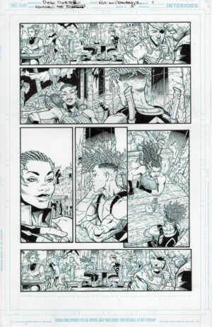 Aquaman: The Becoming #5 page 4 by Diego Olortegui and Wade von Grawbadger