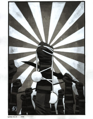 Wonder Girl #7 Cover by Matteo Scalera