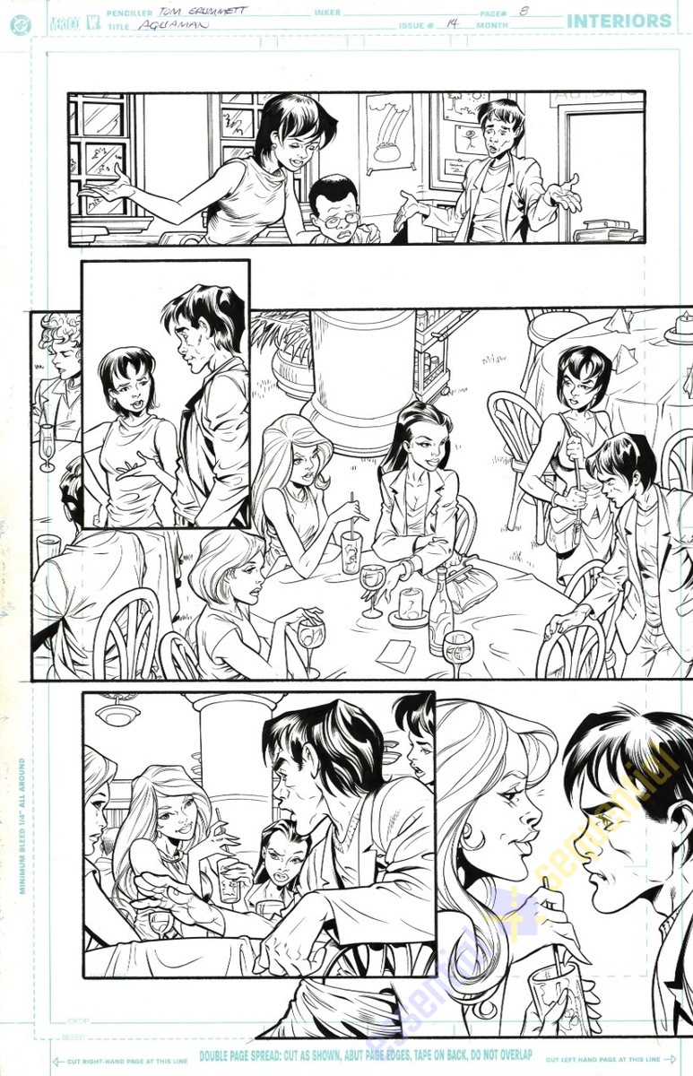 Aquaman #14 p.08 by Tom Grummett and Wade von Grawbadger 1 Aquaman #14 p.08 by Tom Grummett and Wade von Grawbadger
