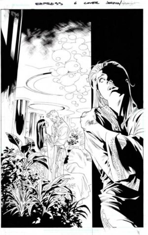 Empress #6 Cover by Stuart Immonen and Wade von Grawbadger