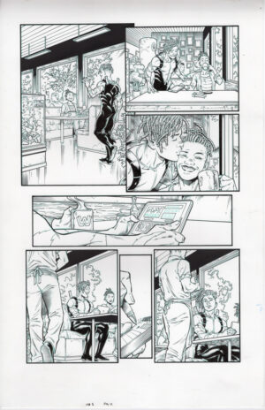 Aquaman: The Becoming #1 page 11 by Diego Olortegui and Wade von Grawbadger