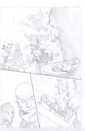 Conan #4 p.18 by Cary Nord