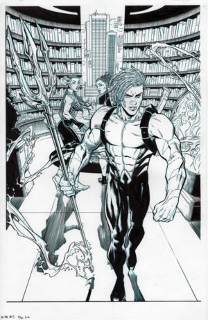 Aquaman: The Becoming #5 page 22 by Diego Olortegui and Wade von Grawbadger