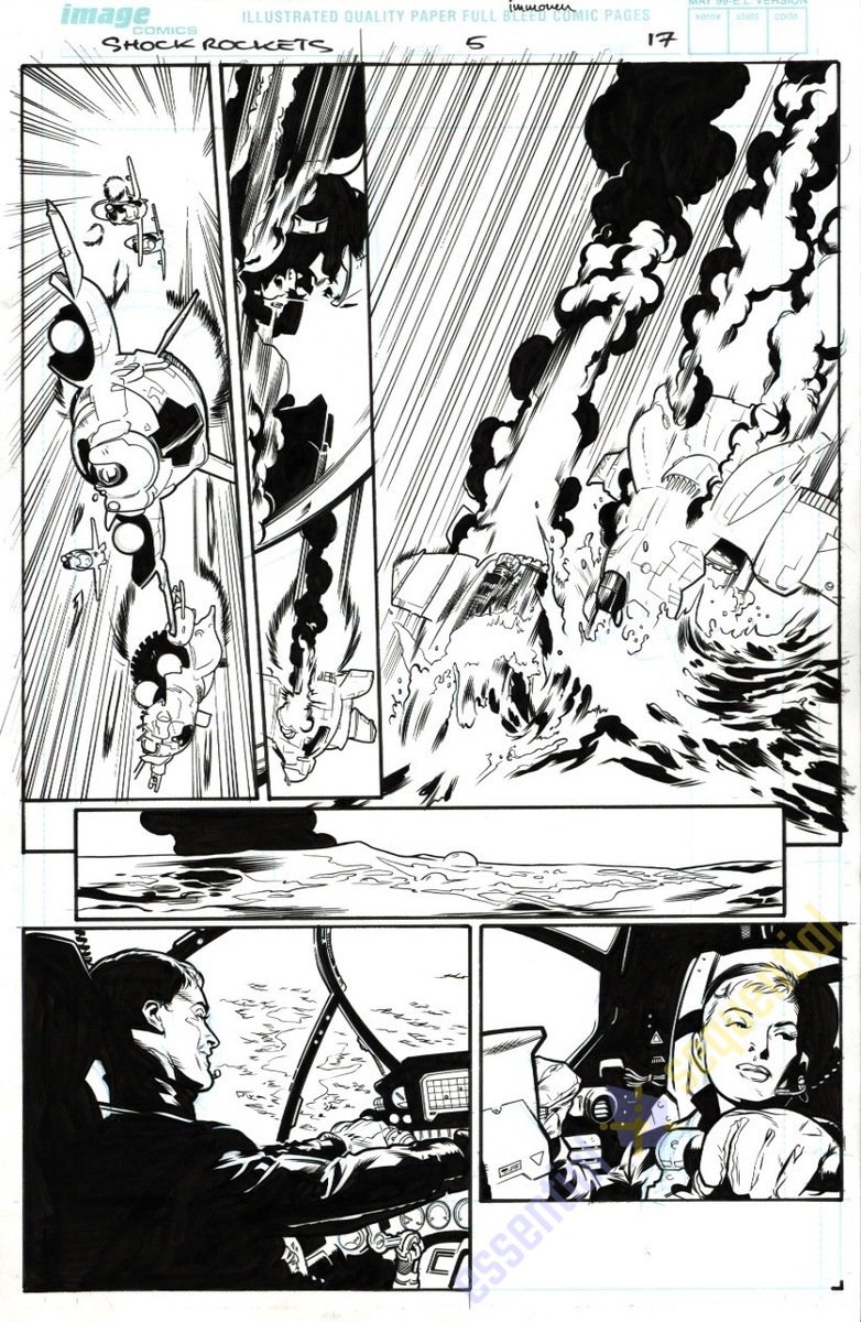 Shockrockets #5 p.17 by Stuart Immonen and Wade von Grawbadger 1 Shockrockets #5 p.17 by Stuart Immonen and Wade von Grawbadger