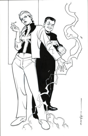 Jenny Sparks by Brian Stelfreeze