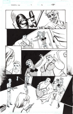 Deadpool Max #9 p.18 by Shawn Crystal