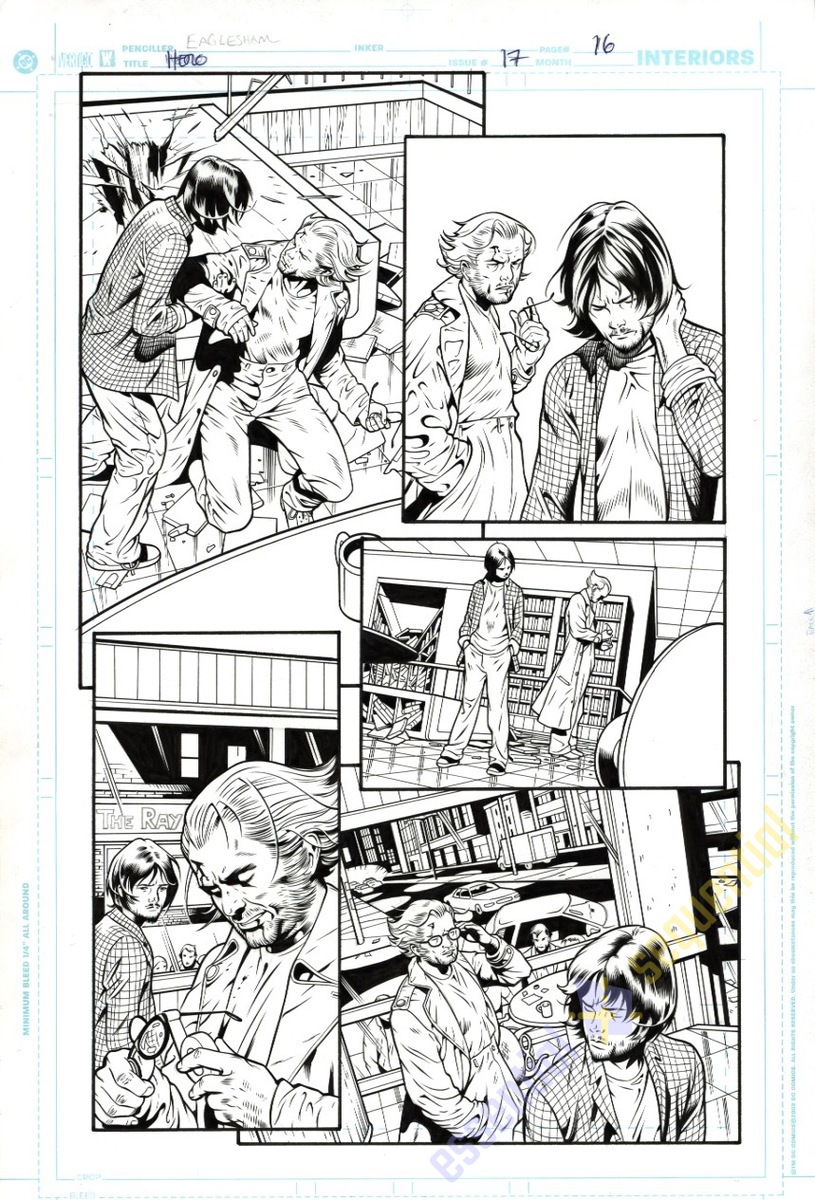 Hero #17 p.16 by Dale Eaglesham and Wade von Grawbadger 1 Hero #17 p.16 by Dale Eaglesham and Wade von Grawbadger