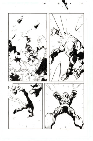 X-O Manowar #11 page 18 by Cary Nord