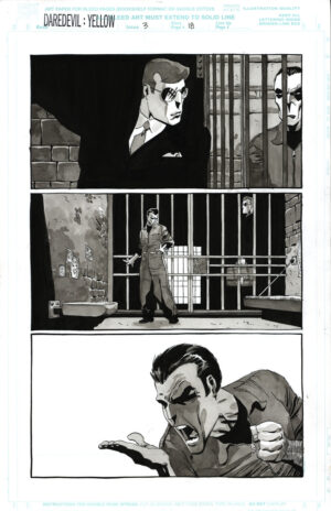 Daredevil Yellow #3 p.18 by Tim Sale