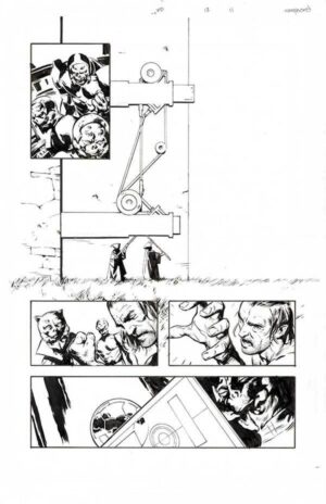 X-O Manowar #13 page 11 by Cary Nord