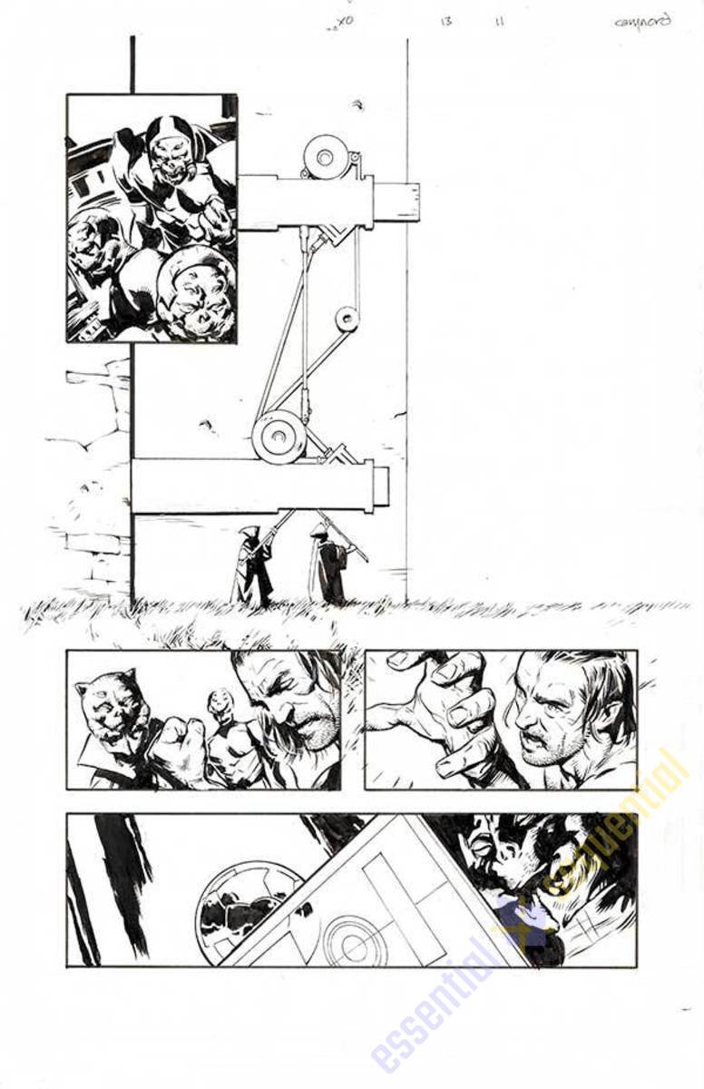X-O Manowar #13 page 11 by Cary Nord 1 X-O Manowar #13 page 11 by Cary Nord