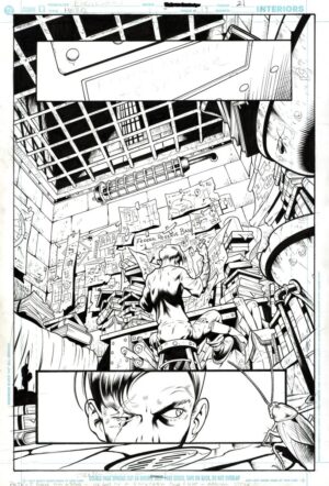 Hero #19 p.21 by Dale Eaglesham and Wade von Grawbadger