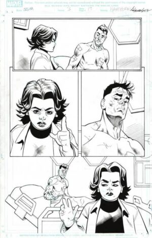 Superior Spider-Man #3 p.19 by Mike Hawthorne and Wade von Grawbadger