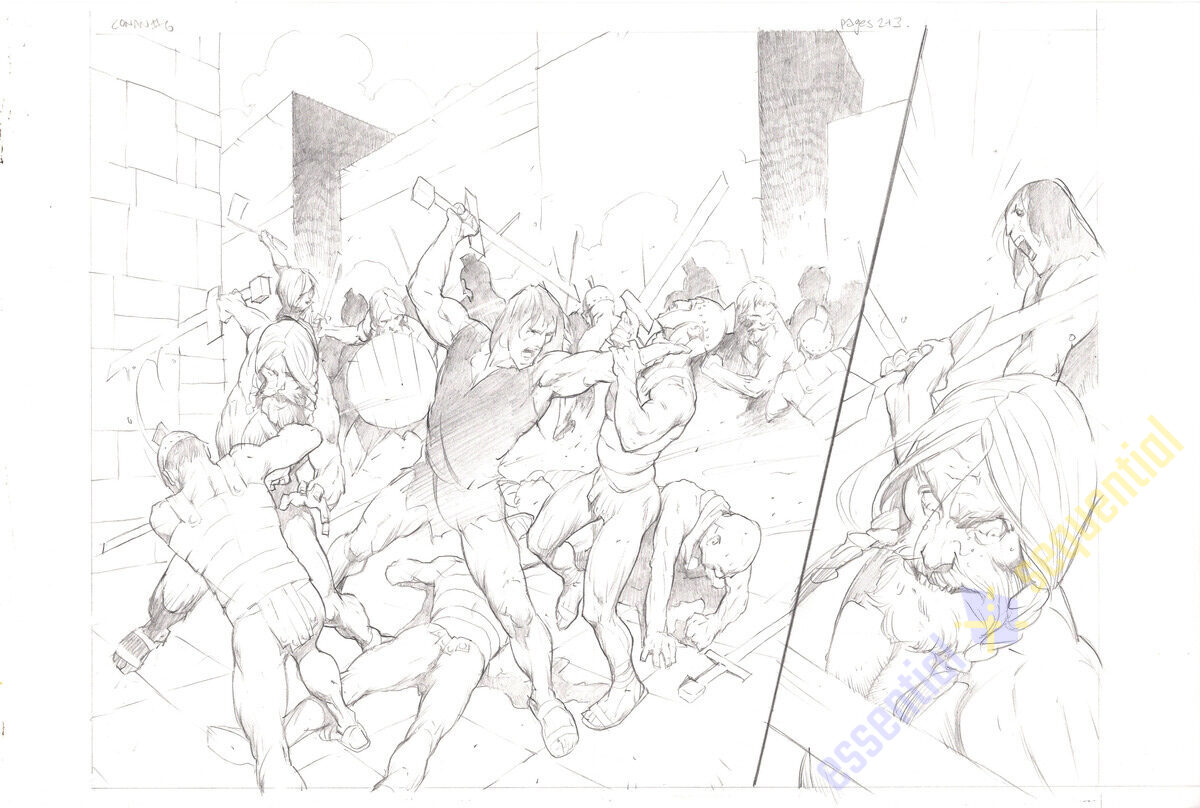 Conan #6 Page 2 and 3. by Cary Nord 1 Conan #6 Page 2 and 3. by Cary Nord
