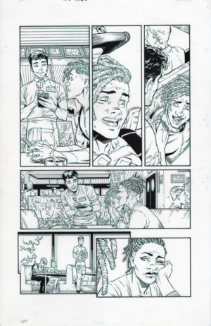 Aquaman: #1 page 12 by Diego Olortegui and Wade von Grawbadger