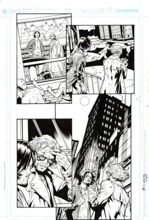 Hero #17 p.17 by Dale Eaglesham and Wade von Grawbadger