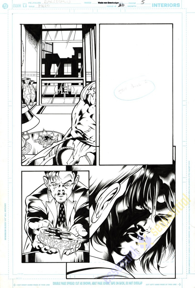 Hero #20 p.05 by Dale Eaglesham and Wade von Grawbadger 1 Hero #20 p.05 by Dale Eaglesham and Wade von Grawbadger