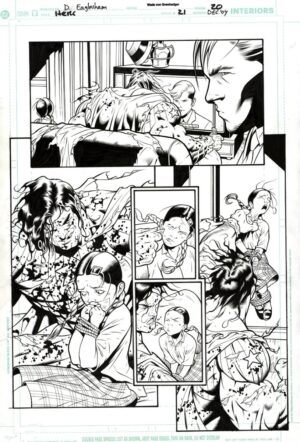 Hero #21 p.20 by Dale Eaglesham and Wade von Grawbadger