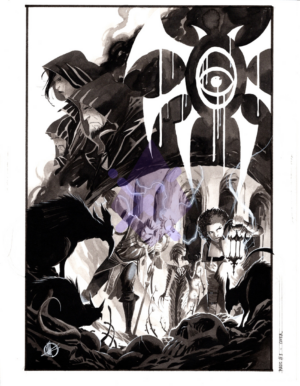 Magic the Gathering #3 Cover by Matteo Scalera