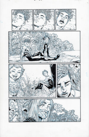 Aquaman 80th Anniversary #1 page 8 by Diego Olortegui and Wade von Grawbadger