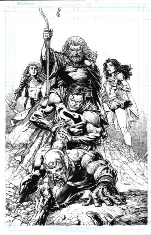 DCEASED: DEAD PLANET #4 by David Finch