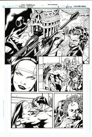 Villains United #6 p.01 by Dale Eaglesham and Wade von Grawbadger
