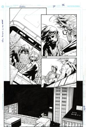 Hero #17 p.18-20 by Dale Eaglesham and Wade von Grawbadger