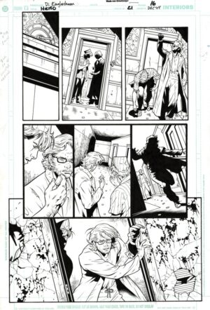 Hero #21 p.16 by Dale Eaglesham and Wade von Grawbadger