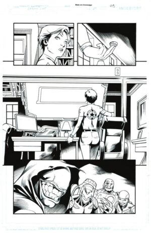 Legion Lost #14 p.05 by Ronan Cliquet and Wade von Grawbadger