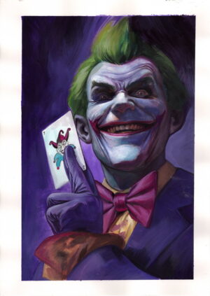 Joker Painting by Elia Bonetti