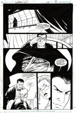 Detective Comics #779 p.16 by Tommy Castillo and Wade von Grawbadger