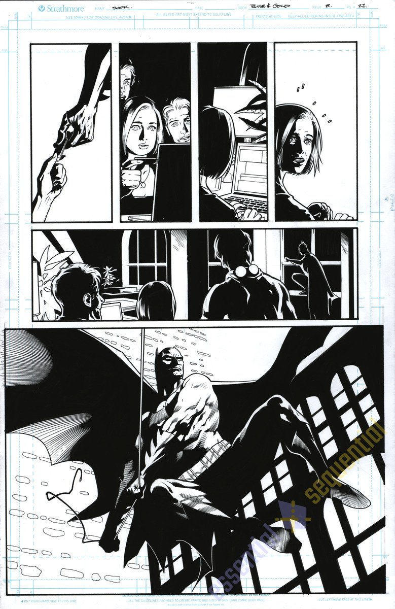 Blue and Gold #8p.21 by Ryan Sook and Wade von Grawbadger 1 Blue and Gold #8p.21 by Ryan Sook and Wade von Grawbadger