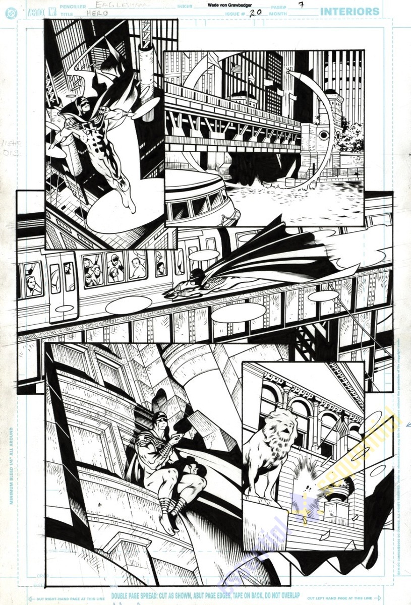 Hero #20 p.07 by Dale Eaglesham and Wade von Grawbadger 1 Hero #20 p.07 by Dale Eaglesham and Wade von Grawbadger