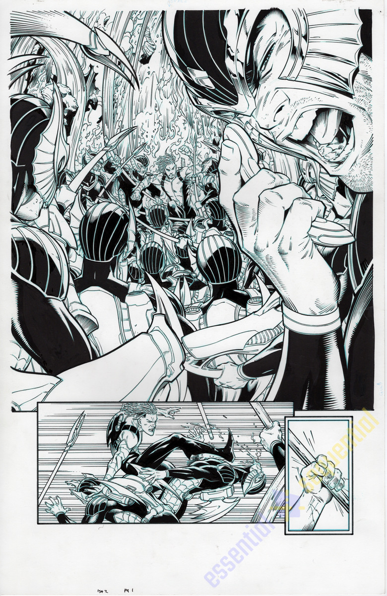 Aquaman: The Becoming #2 page 1 by Diego Olortegui and Wade von Grawbadger 1 Aquaman: The Becoming #2 page 1 by Diego Olortegui and Wade von Grawbadger