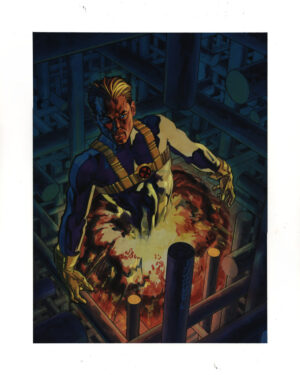 Cannonball Trading Card Art by Brian Stelfreeze