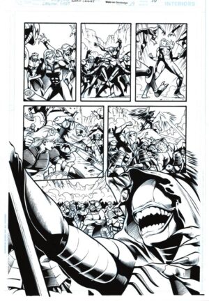 Legion Lost #14 p.16 by Ronan Cliquet and Wade von Grawbadger