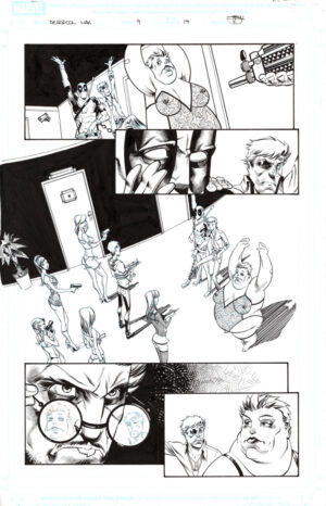 Deadpool Max #9 p.14 by Shawn Crystal