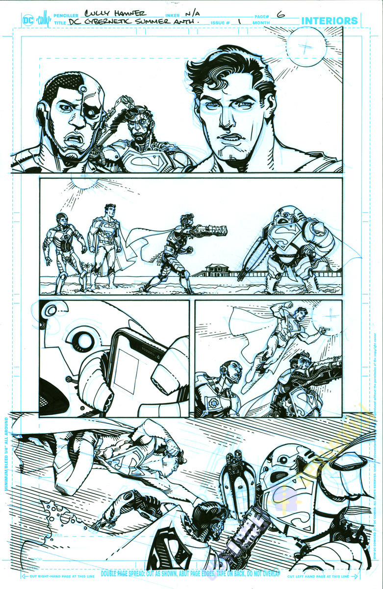 DC Cybernetic Summer #1 p.06 by Cully Hamner