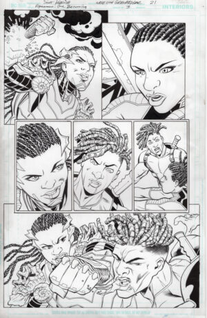 Aquaman: The Becoming #3 page 21 by Scott Koblish and Wade von Grawbadger
