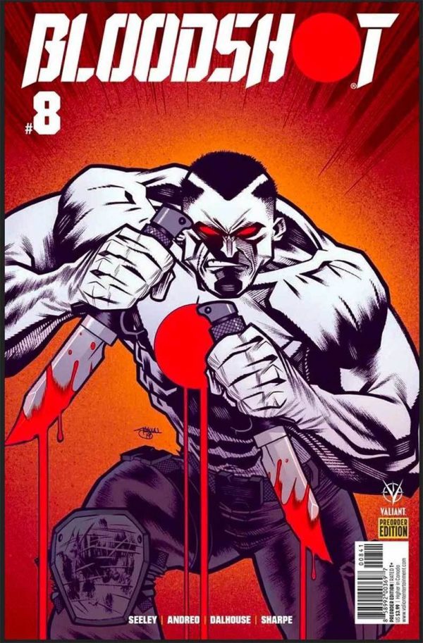 Bloodshot #8 Cover by Shawn Crystal - Image 2