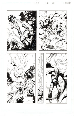 X-O Manowar #12 page 15 by Cary Nord
