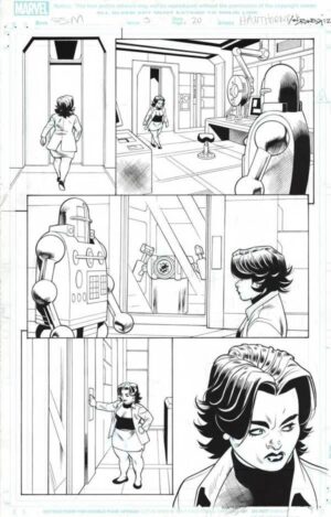 Superior Spider-Man #3 p.20 by Mike Hawthorne and Wade von Grawbadger